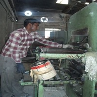 Rice rubber polisher